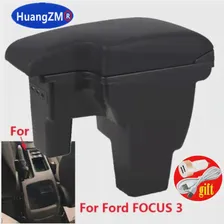 Для Ford Focus 3 MK3 Автомобильный подлокотник Коробка для Ford Focus 3 Автомобильные аксессуары Центральная коробка для хранения запчастей для дооснащения USB