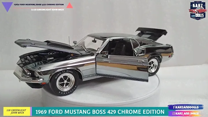 1969 FORD MUSTANG BOSS 429 CHROME EDITION