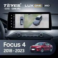 Штатная магнитола Teyes LUX ONE 360 6/128 Ford Focus 4 Mk 4 (2018-2023)