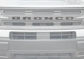 Front Grille Letters Overlays Fits 2021-2024 Ford Bronco Sport