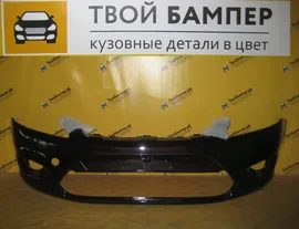 Бампер передний Ford Focus 2 рест. цвет Kоричневый Morello 8RTE