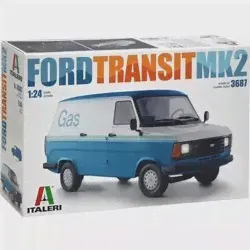 Сборная модель ITALERI Ford Transit MK2 (1:24) цена, купить в Москве, отзывы, характеристики, обзор