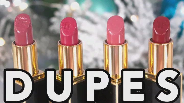 Tom Ford Lipstick Dupes UNDER $10