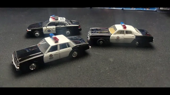Greenlight Hollywood series cop cars | Terminator and Gone in 60 second
