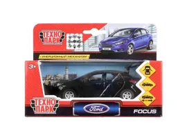 Игрушка Технопарк, Машина Ford Focus Хэтчбэк, инерционная черный