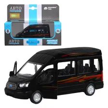Игрушечная машинка Ford Transit черный