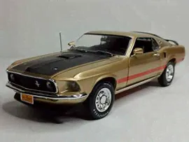 FORD MUSTANG MACH1 1969 AUTOWORLD 1:18*