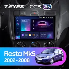 Штатная магнитола Teyes CC3 2K 6/128 Ford Fiesta Mk5 (2002-2008)