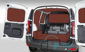 Комплект обшивки фургона "Максимальный" для Ford Transit Connect L2H2