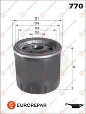 Масляный фильтр Eurorepar для Ford Fusion I 2002-2012. Артикул 1616165080