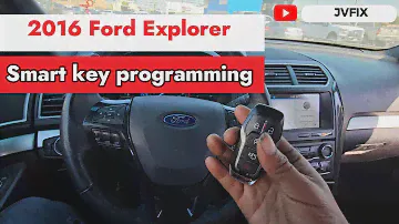 How to program smart key on 2016 Ford Explorer with Autel IM608