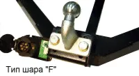 Фаркоп для FORD TOURNEO CONNECT (PU2) 2002 - ... Leader Plus