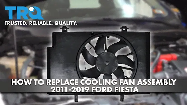 Как заменить вентилятор охлаждения в сборе Ford Fiesta 2011-2019 гг.