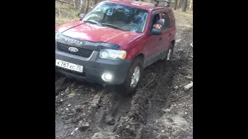 OffRoad Ford Escape 2.3 грязь