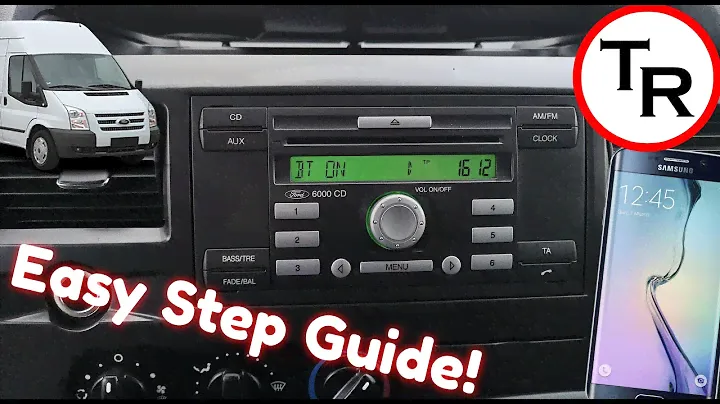 FORD 6000 CD Phone Pairing via Bluetooth, Transit MK 7 Bluetooth Pairing.
