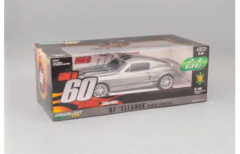 RC FORD Mustang Shelby Gt500 (1967) - Eleanor - Fuori In 60 Secondi - Gone In Sixty Seconds, Grey Met Black-0