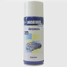 Аэрозольная автоэмаль Mobihel металлик ford panther black, металлик, глянцевая, 520 мл