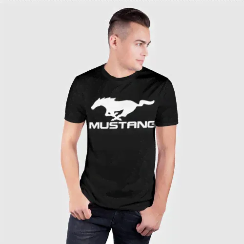 Футболка FORD MUSTANG Мужская Спортивная 3D-2