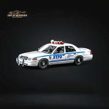 Rollin Ford Crown Victoria NYPD New York City Police Car 1:64