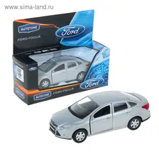 Машина металлическая Ford Focus - Гражданская, масштаб 1:36
