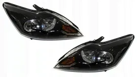 КОМПЛЕКТ ФАР НА FORD FOCUS 2008-2011 ЧЕРНЫЙ