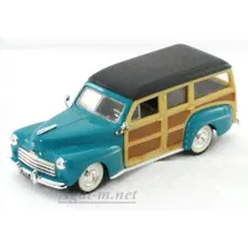 Масштабная модель Ford Woody 1948г. зеленый