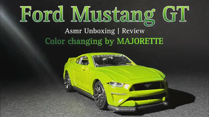 ASMR Unboxing : Ford Mustang GT