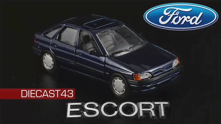 Ford Escort Mk V Ghia 1990 || Schabak || Масштабные модели автомобилей 1:43