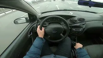 2004 Ford Focus POV test drive  | Тест драйв от первого лица