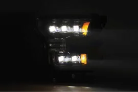Фары Ford F150 15-17 и F150 Raptor 17-20 NOVA-серия светодиодные Black