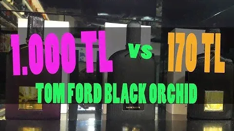 Sahte Tester vs Orjinal Tester (Tom Ford Black Orchid Unisex)