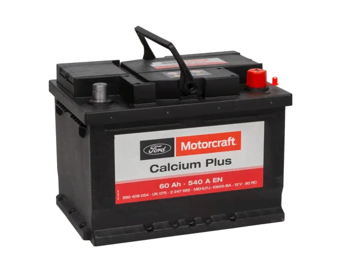 Motorcraft Calcium Plus (Ford 1863092) 60 А/ч о.п. низк.