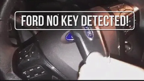 How to start Ford explorer with dead key fob 2016-2019