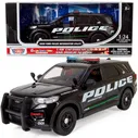 2022 Ford Explorer Police Interceptor Promo Version 1/24 Diecast Motormax 76992