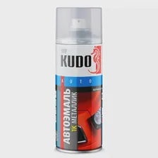 Краска металлик "KUDO" Ford Focus Silver/светло-серебристый (520 мл) (аэрозоль)